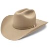 Felt Cowboy Hat with Cattleman Crease and Leather Sweatband