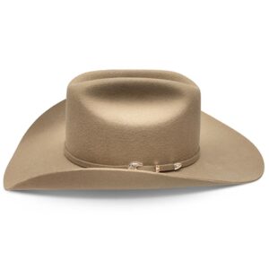 Felt Cowboy Hat with Cattleman Crease and Leather Sweatband