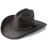 Palm Leaf Cowboy Hat with Vented Crown and Cattleman Crease