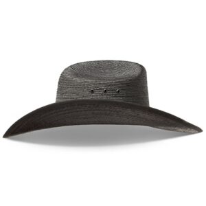 Palm Leaf Cowboy Hat with Vented Crown and Cattleman Crease