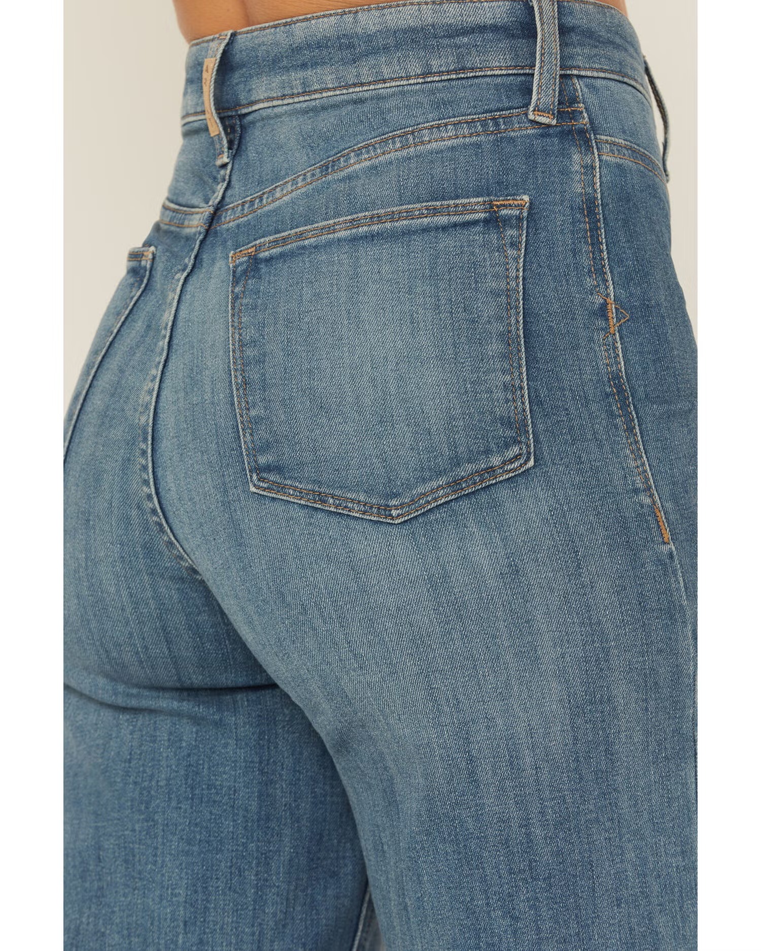 Women's Ultra High Rise Wide Leg Denim Jeans