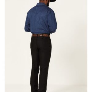 Men's Bootcut Dress Jeans with Stretch Twill Fabric